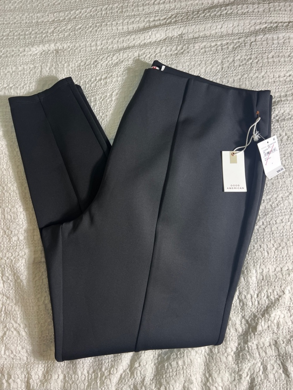 Good American Black pants with seam detailing size 4X